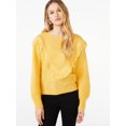 thumbnail image 1 of Scoop Women's Fringe Sweater, 1 of 2