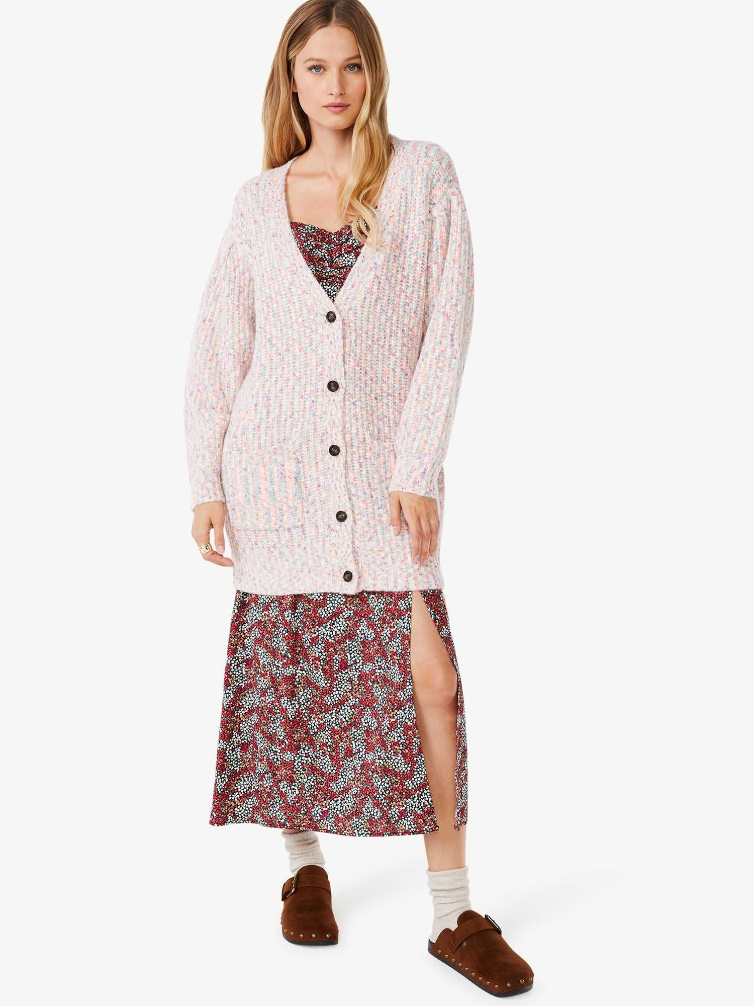 Scoop Women's Grandpa Cardigan