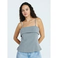thumbnail image 1 of Scoop Women's Fold Over Bandeau Top, Sizes XS-XXL, 1 of 5