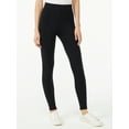 thumbnail image 1 of Scoop Women's Hidden Zip Leggings, 1 of 5