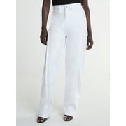 Scoop Women's Slouchy Straight High Rise Jeans, Sizes 0-18