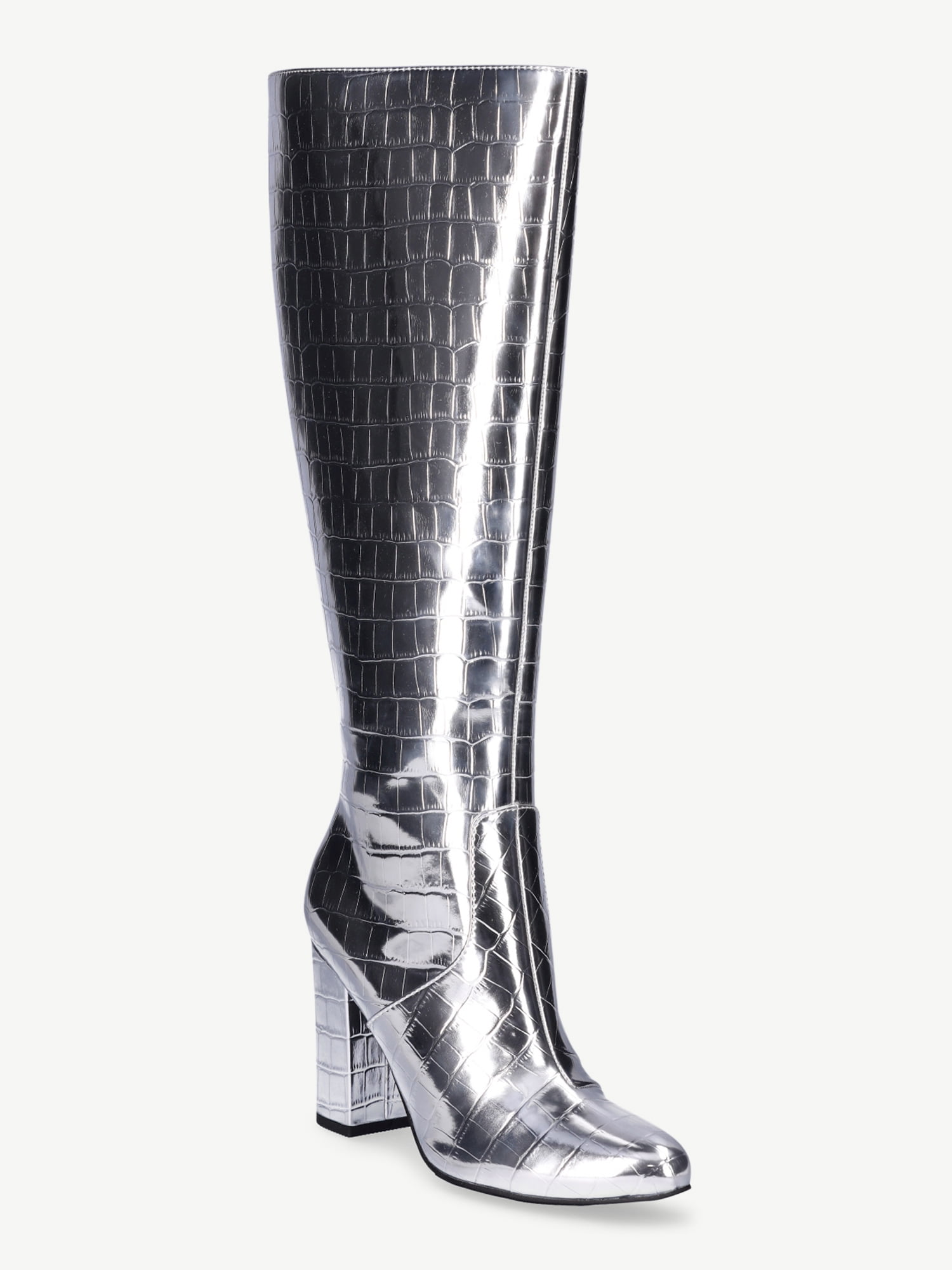 high boots and dress