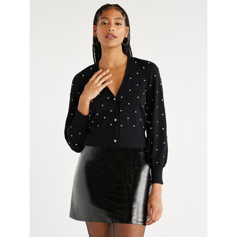 Scoop Women s Long Sleeve Party Cardigan Sizes XS XXL