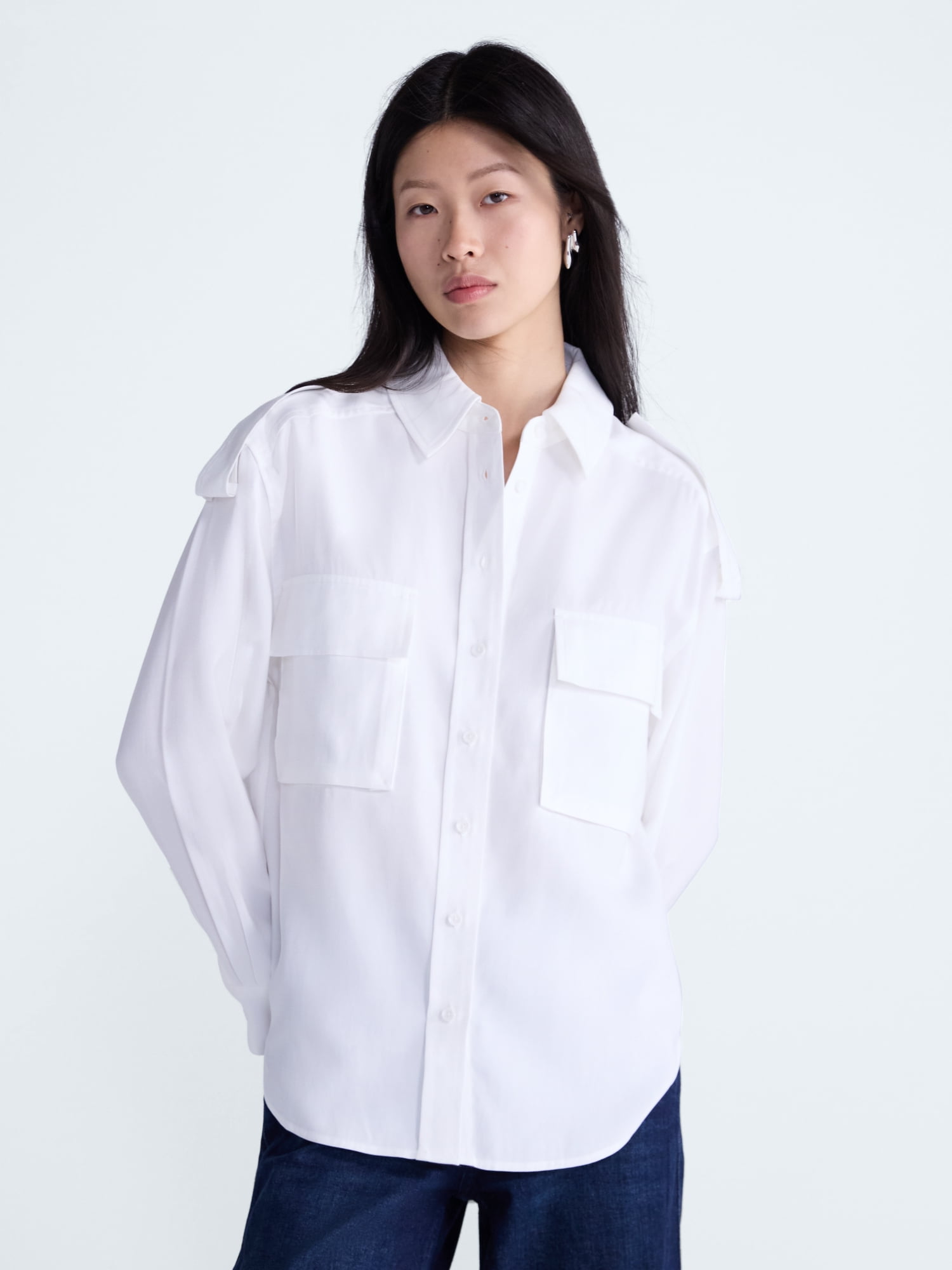 Scoop Women's and Women's Plus Utility Shirt, Sizes XS-4X