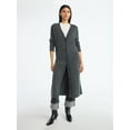 thumbnail image 1 of Scoop Women's and Women's Plus Button Front Maxi Cardigan Sweater, Midweight, Sizes, XS-4X, 1 of 5