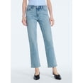 thumbnail image 1 of Scoop Women's Low Rise Slim Jeans, 30" Inseam, Sizes 0-20, 1 of 5
