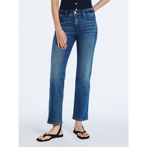 Scoop Women's Low Rise Slim Jeans, 30" Inseam, Sizes 0-20
