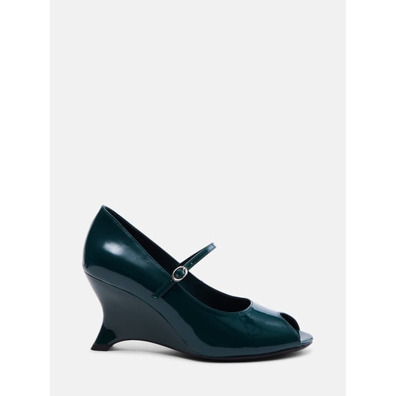 Scoop Women's Mary Jane Dress Wedge Heels