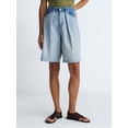 thumbnail image 1 of Scoop Women's Mid-Rise Shorts, Sizes 0-20, 1 of 5
