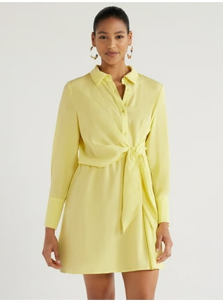 Walmart top yellow dress