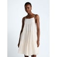 thumbnail image 1 of Scoop Women’s Flowy Tier Mini Dress, Sizes XS-XXL, 1 of 6