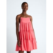 Women’s Flowy Tier Mini Dress, Sizes XS-XXL