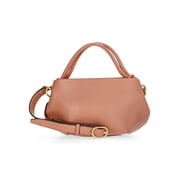 Scoop Womens Faux Leather Mini Satchel Bag, Terracotta