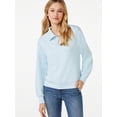 thumbnail image 1 of Scoop Women's Quarter Zip Pullover, 1 of 5