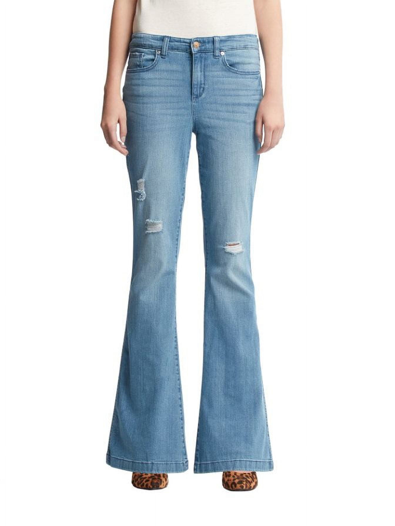 Scoop Women's Release Hem Flare Jeans 