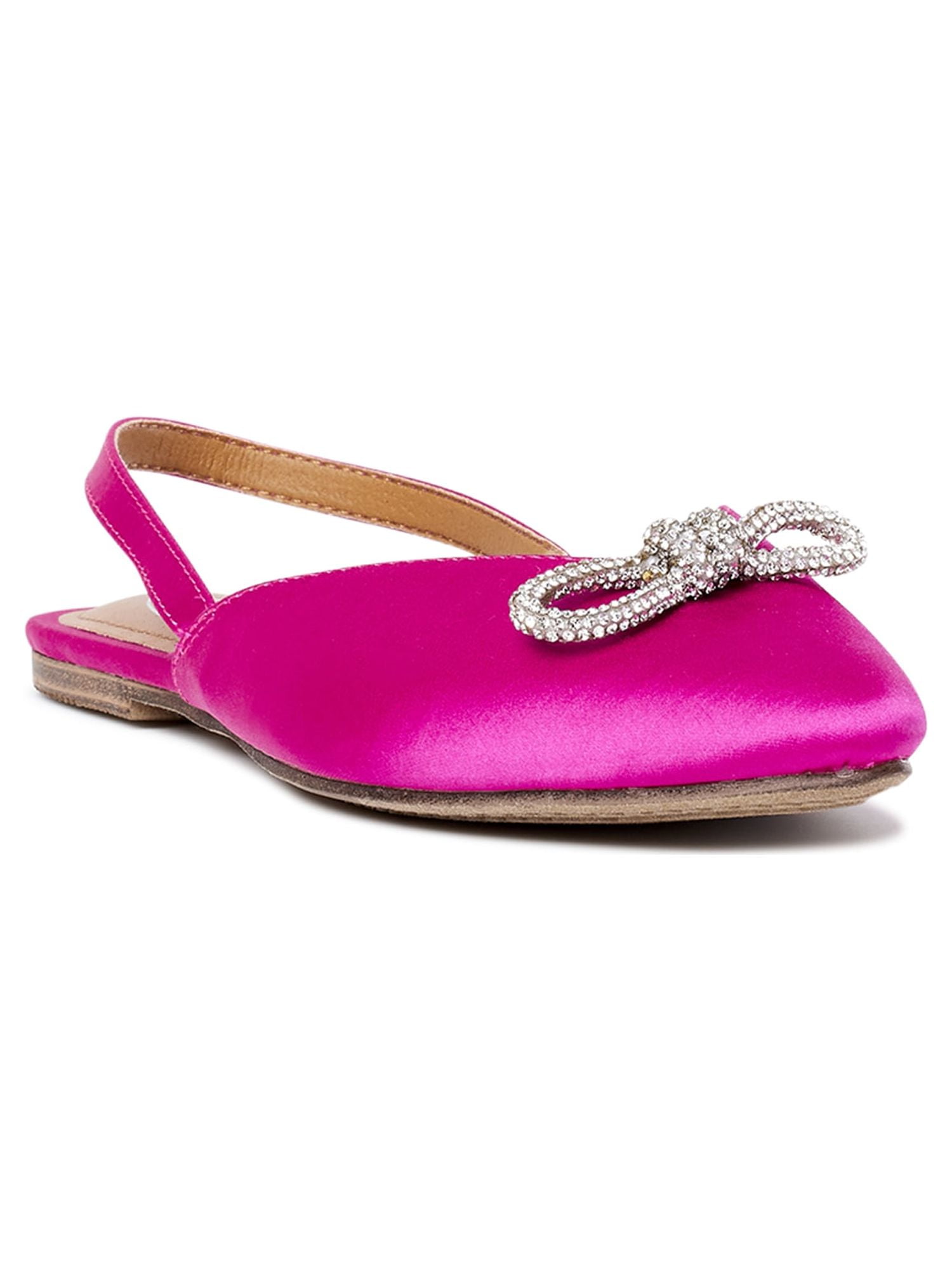 embellished slingback flats