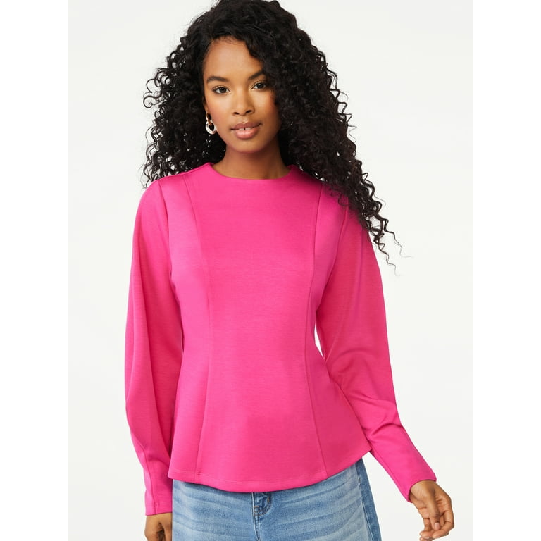 Buy Scube Designs Women Pink Cotton Lycra Blouse Online at Best