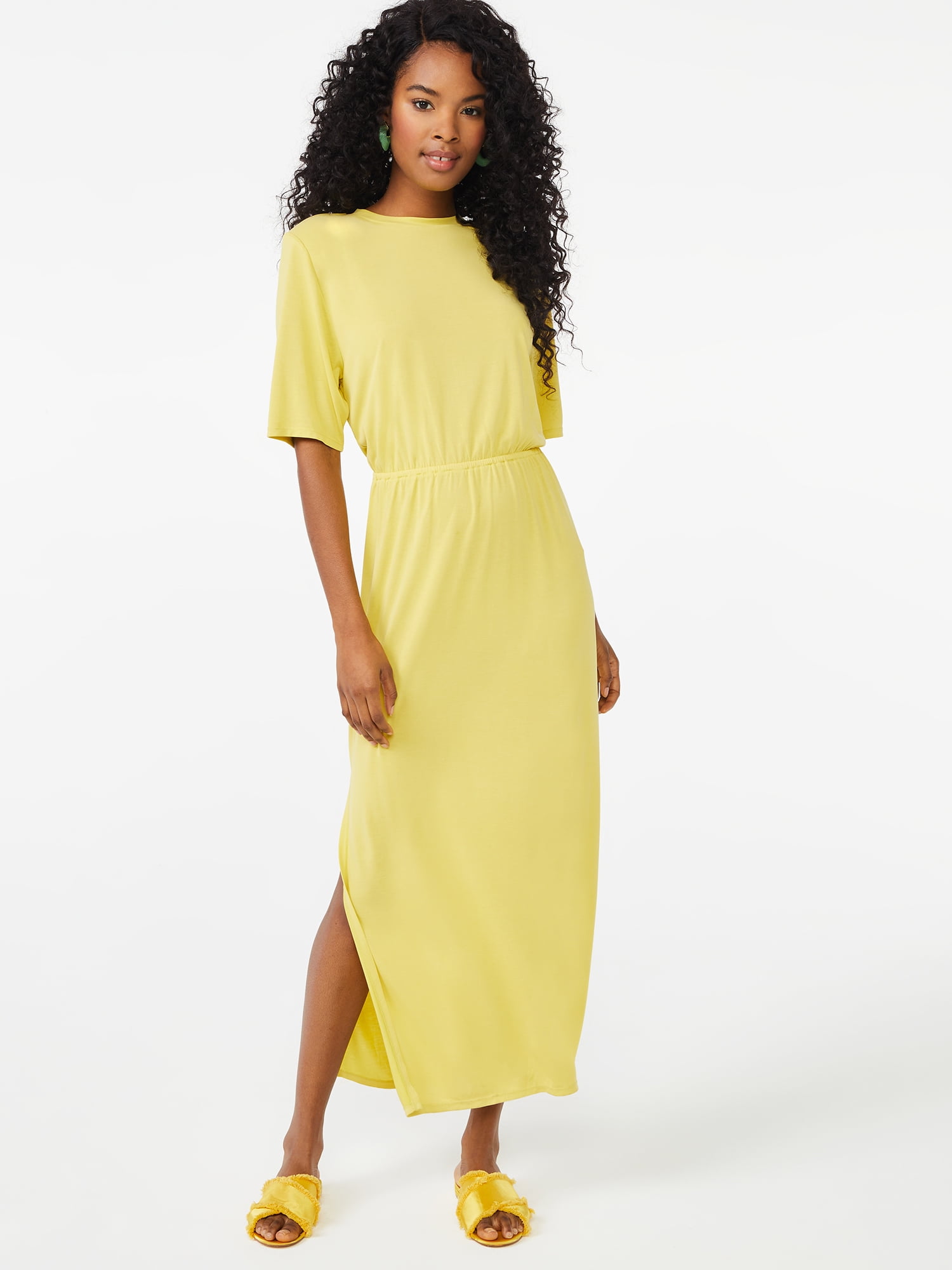 Scoop Women's Shoulder Pad Dress