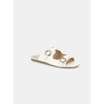 thumbnail image 1 of Scoop Women's Flat Slide Buckle Sandals, 1 of 3