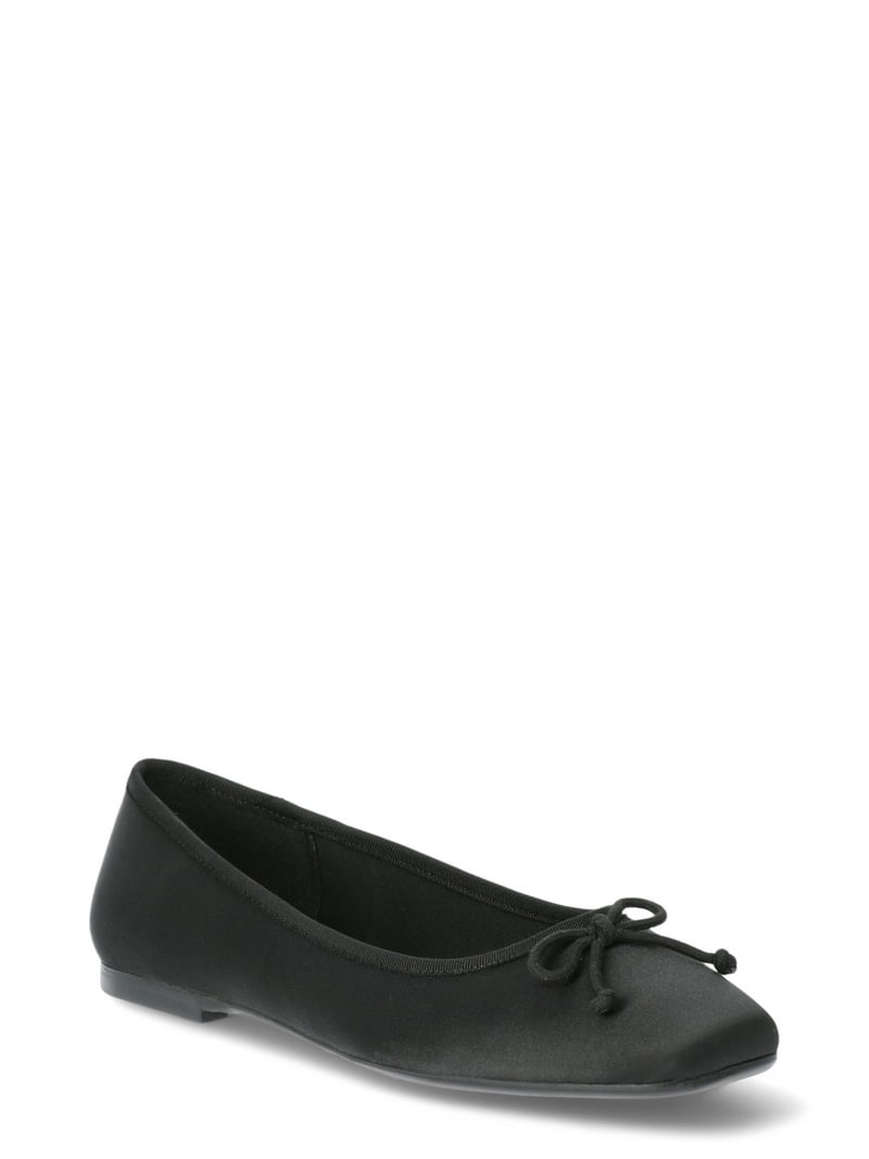 Scoop Women's Square Toe Ballet Flats - Walmart.com