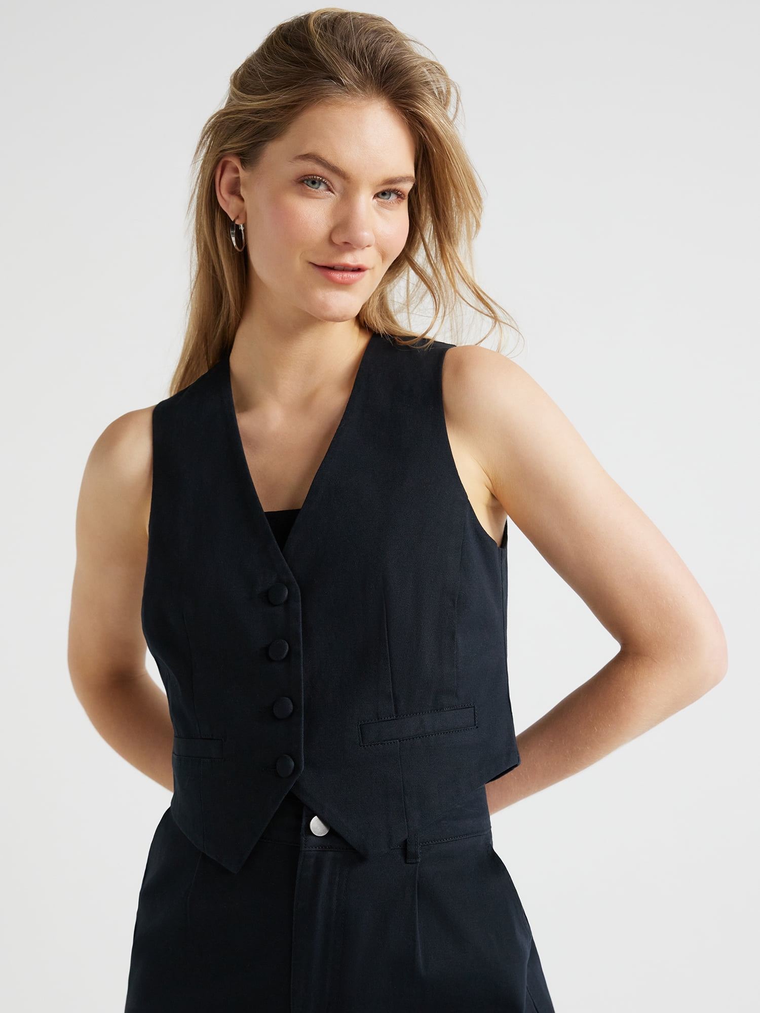 Scoop Women’s Tailored Vest, Sizes XSXXL