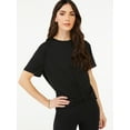 thumbnail image 1 of Scoop Women's Twist Front T-Shirt, 1 of 6