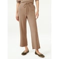 thumbnail image 1 of Scoop Women's and Women's Plus Ultimate Scubaknit Cropped Sweatpants, Sizes XS-4X, 1 of 5