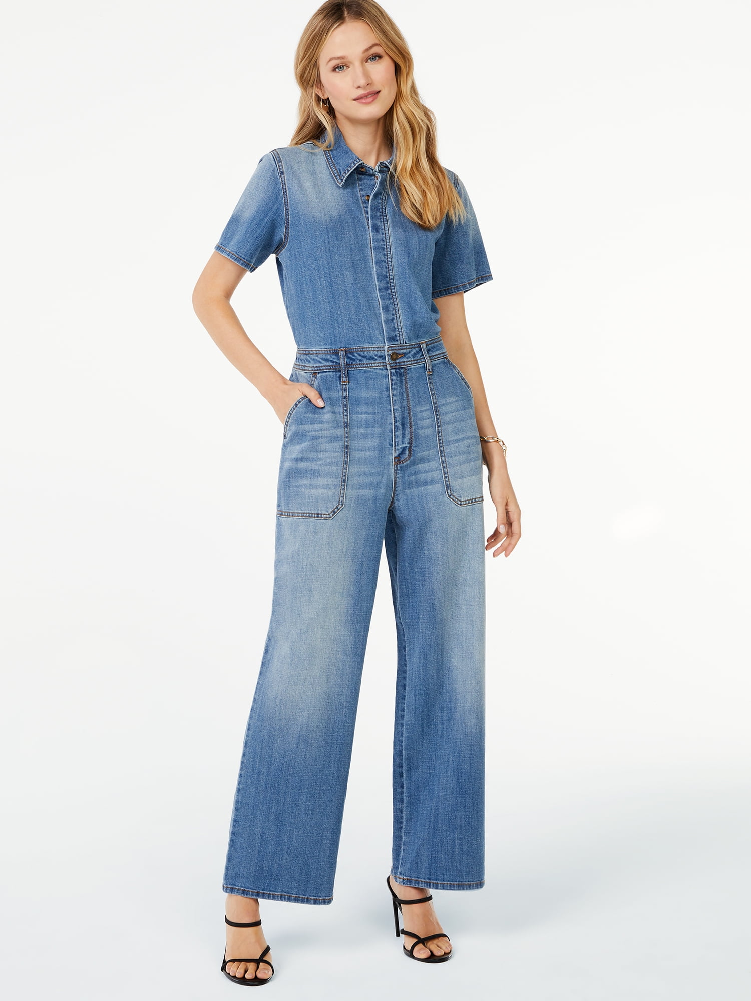 Scoop Women's Utility Jumpsuit