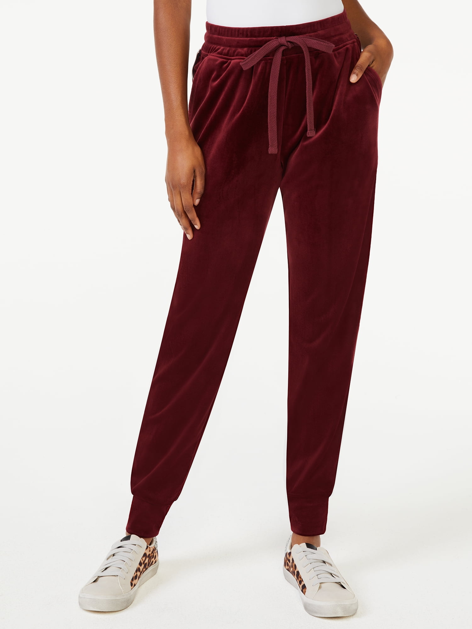 Scoop Women's Velour Jogger Pants
