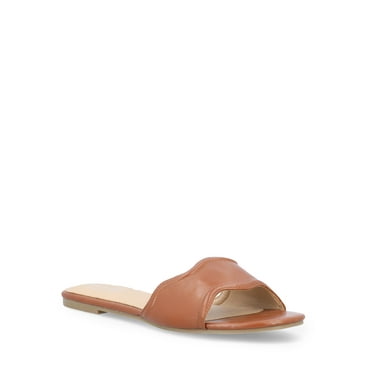 Scoop Women's Wavy Flat Sandals