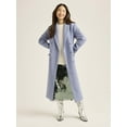 thumbnail image 1 of Scoop Women's & Women's Plus Faux Wool Oversized Double Breasted Coat, Sizes XS-4X, 1 of 4