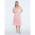 thumbnail image 1 of Scoop Women's and Women's Plus Lace Collar Dress, Sizes XS-4X, 1 of 4
