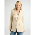 thumbnail image 1 of Scoop Women's & Women's Plus Crepe One Button Suit Blazer, Sizes XS-4X, 1 of 5