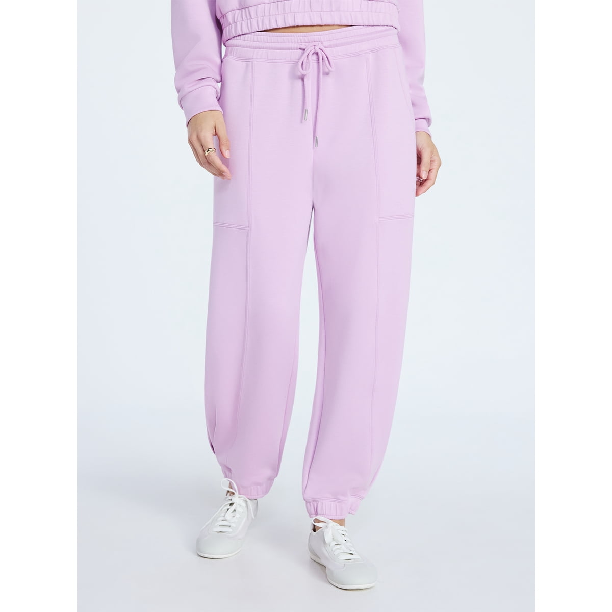 Women's and Women's Plus New Scubaknit Barrel Pants, Sizes XS-4X