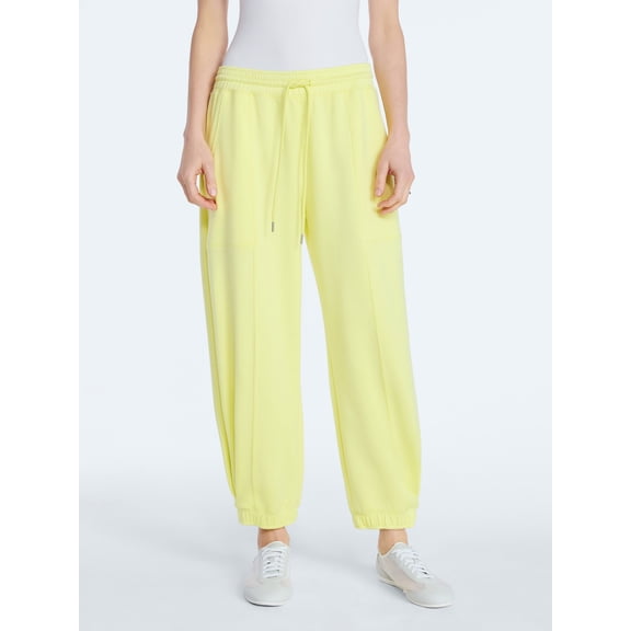 Scoop Women's and Women's Plus New Scubaknit Barrel Pants, Sizes XS-4X