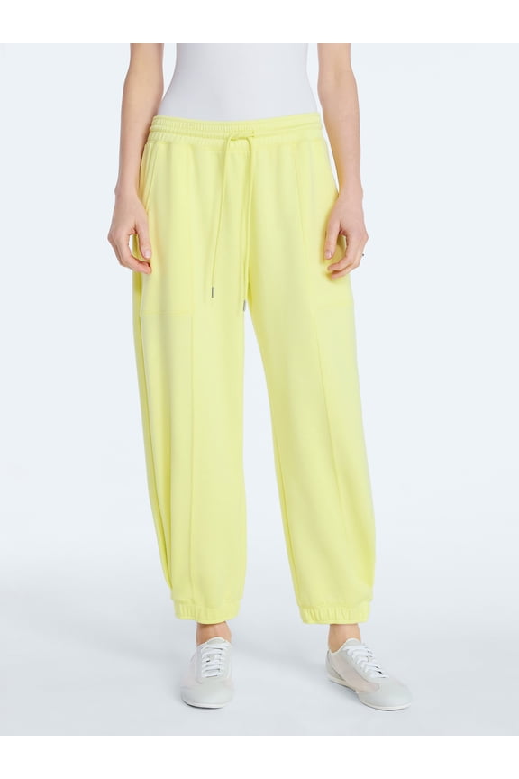 Women's and Women's Plus New Scubaknit Barrel Pants, Sizes XS-4X