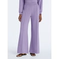 thumbnail image 1 of Scoop Women's and Women's Plus New Scubaknit Seamed Sweatpants, Regular and Short Lengths, Sizes XS-4X, 1 of 5