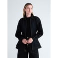 thumbnail image 1 of Scoop Women's and Women's Plus Peplum Denim Jacket, Sizes XS-4X, 1 of 6