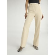 Scoop Women's and Women’s Plus Crepe High Rise Bootcut Suit Pants, Sizes 0-28