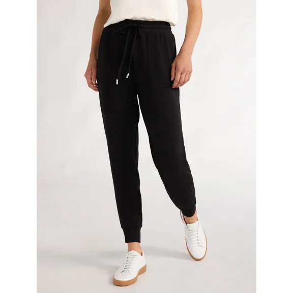 Scoop Women’s and Women’s Plus Ultimate Scubaknit Joggers, Sizes XS-4X
