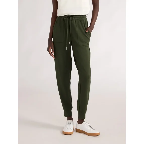 Scoop Women’s and Women’s Plus Ultimate Scubaknit Joggers, Sizes XS-4X