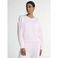 thumbnail image 1 of Scoop Women's and Women's Plus Ultimate Scubaknit Cropped Sweatshirt with Drop Sleeves, Size XS-4X, 1 of 3