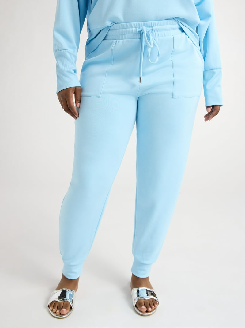 Scoop Women's and Women's Plus Ultimate Scubaknit Joggers, Sizes