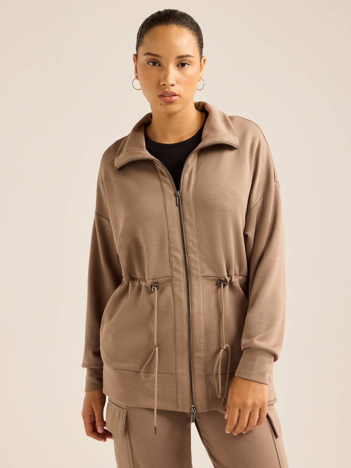 Scoop Women's and Women's Plus Ultimate ScubaKnit Longline Scoop Women's and Women's Plus Ultimate ScubaKnit Longline