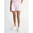 thumbnail image 1 of Scoop Women's and Women’s Plus Ultimate ScubaKnit Seamed Shorts, Sizes XS-4X, 1 of 5