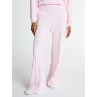 Scoop Women’s and Women’s Plus Scubaknit Seamed Sweatpants, Sizes XS-4X