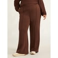 thumbnail image 1 of Scoop Women’s and Women’s Plus Ultimate Scubaknit Seamed Sweatpants, Sizes XS-4X, 1 of 5