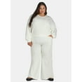 thumbnail image 1 of Scoop Women’s and Women’s Plus Ultimate Scubaknit Seamed Sweatpants, Sizes XS-4X, 1 of 5