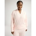 thumbnail image 1 of Scoop Women's and Women's Plus Ultimate Scubaknit V Neck Sweatshirt, Sizes XS-4X, 1 of 5