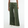thumbnail image 1 of Scoop Women’s Velour Wide Leg Pants, Sizes XS-XXL, 1 of 6